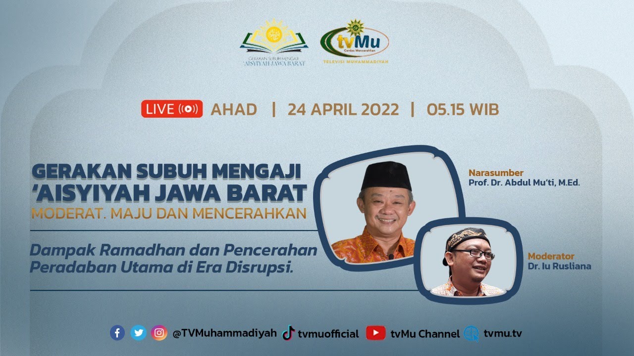 3 Hal yang Tandai Disrupsi Versi Abdul Muti