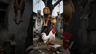 Download lagu '  Jungle Ka Badshah Ab Murga Hai 🐓😱 | Funny Animal Revolution!'#ai #viralvideo #shortfilm mp3