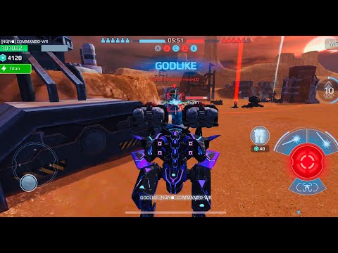 💥 9-GODLIKE IN BR | Grand Canyon | War robots Gameplay