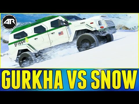 Forza Horizon 3 Blizzard Mountain : GURKHA vs SNOW!! (How To Get The Terradyne Gurkha)