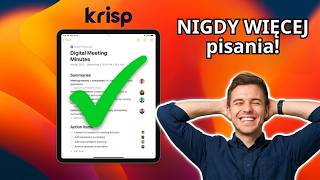 Notatki z rozmów AI z Krisp AI (Zero Pisania) 🚀