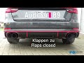 Video: FOX Edelstahl Duplex Sportauspuff-Komplettanlage ab Kat mit Klappensteuerung Audi S4 B9