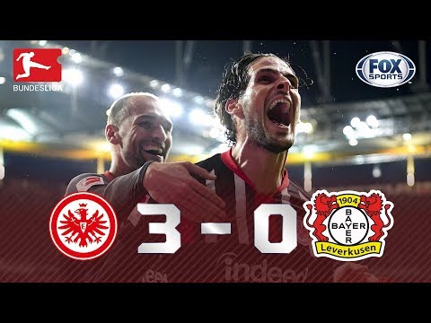 PASSEIO NA BUNDESLIGA! Veja os melhores momentos de Frankfurt e Bayer Leverkusen