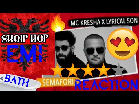 BATH REACTION 2 ALBANIAN SONGS // EMI - SHQIP HOP / MC KRESHA X LYRICAL SON - SEMAFORI  / by FORMI