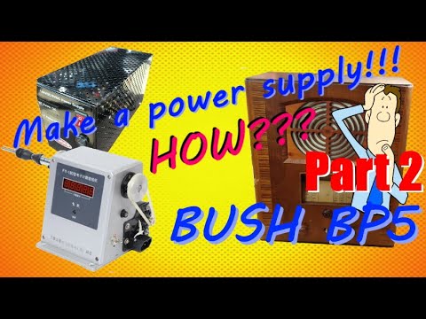 Bush Battery Radio 1936 Part 2