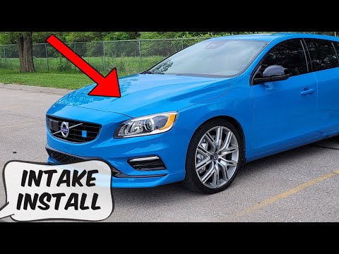 Volvo S60/V60 Aftermarket Intake Install 2017-2020