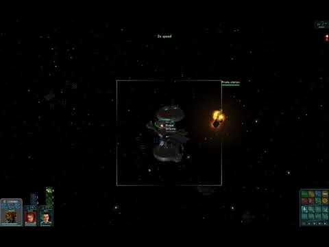 Star Wolves 3 - Attacking Pirate Base and Destroying it's Defending Fleet