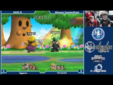 DIOD XI PM 3.5 Singles Winners Quarters: Egggman (Luigi) Vs. Strong Bad (Wario)