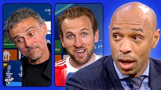 Harry Kane, Ousmane Dembele and Luis Enrique react to PSG's win over Bayern Munich | UCL Today