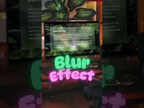 Smooth blur animation in Powerpoint tutorial #ppt #powerpoint #animation #powerpoint #tutorial #blur