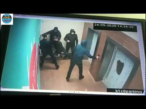 Криминал.Кадры задержания участников перестрелки в ЖК Ясный в Москве.