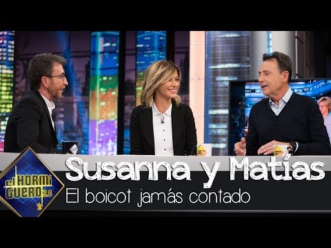 Susanna Griso y Matías Prats cuentan el boicot jamás han contado - El Hormiguero 3.0