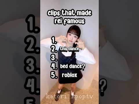 rei is a tiktoker atp😭 #kpop #ive #rei