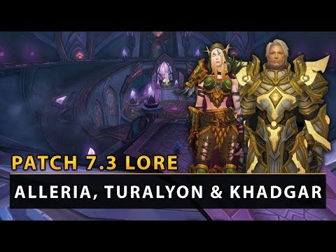 Patch 7.3 - Khadgar trifft Turalyon und Alleria wieder