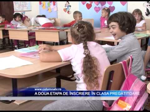 A doua etapă de înscriere în clasa pregătitoare (Columna TV)