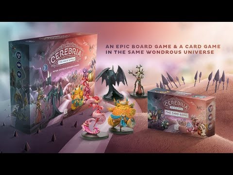 Cerebria - The Card Game: Rules Overview and Playthrough