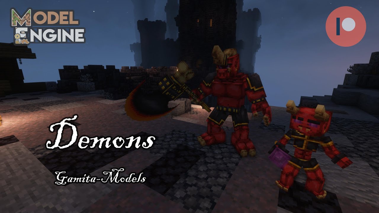 Demons. VOL1: ModelEngine and Mythicmobs :: Minecraft