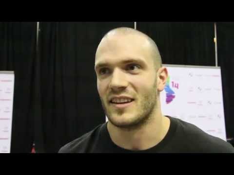 Jon Schwaiger - Interview - 2014 Senior Pan American Trampoline Championships