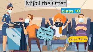 mijbil the otter class 10 in hindi animated / class 10 english chapter 8 mijbil the otter
