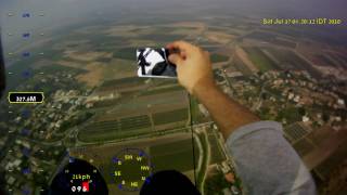 preview picture of video 'Paramotor Flight over Givat-Ada and Glikson'
