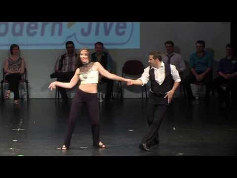 LeStep Brisbane 2012 Modern Jive Championship Finalists - Lee & Helen