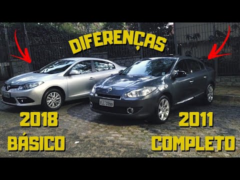 COMPARATIVO FLUENCE 2011 COMPLETO E 2018 BÁSICO