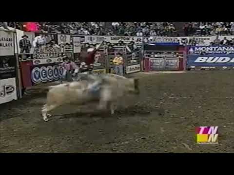 Rooster bucks Tony Mendes - 01 PBR Billings