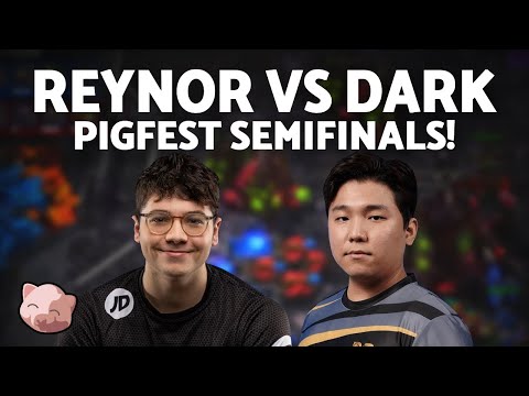 REYNOR pulls out Toss and Zerg vs DARK! | PiGFest Semi Finals (Bo5 Z/PvZ) - StarCraft 2