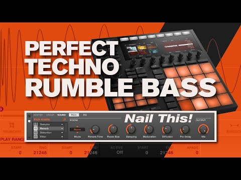 Master the Art of Techno Rumble Bass with Maschine mk3