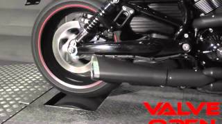 preview picture of video 'Harley Davidson ® Night Rod complete system MCS System ohne EG Genehmigung no EC homologationl mod12'