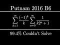 The Hardest Problem on the Hardest Math exam? | Putnam B6 2016