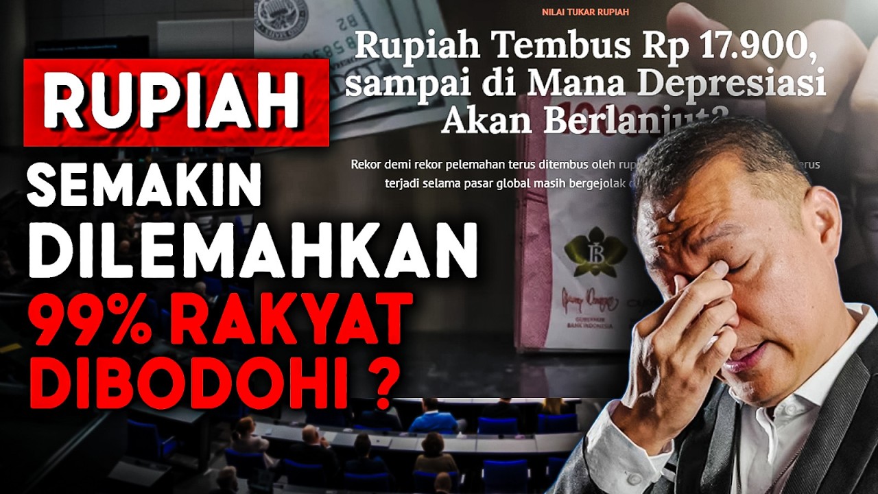 Kalau Rupiah Hancur Besok, Kamu Pegang Apa? (Persiapan Krisis)