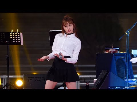 171112 운정호수공원 불꽃축제 - 은빈(CLC) '즐겨' 4K 60P 직캠 by DaftTaengk