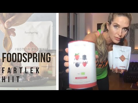 Fartlek HIIT Workout grazie a Foodspring