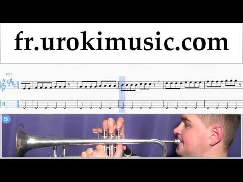 Cours de Trompette Major Lazer, Justin Bieber - Cold Water Partie#1 Partitions Mélodie Сhansons