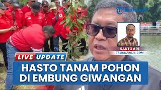 Respons Isu Ekologi, PDIP Gelar Penanaman Massal di Embung Giwangan, Sekjen Hasto Turun Langsung