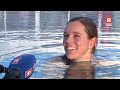 Buitenzwembad De Hoorn midden in winter heropend