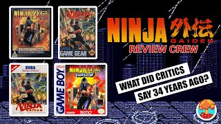 1990s Critics Review Ninja Gaiden Games on Lynx, Game Gear, Master System & Game Boy