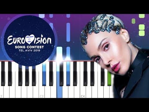 Tamta - Replay Cyprus Eurovision 2019 (Piano tutorial)