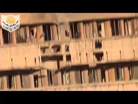 تمركز عناصر جيش المهاجرين والانصار ضمن معركة فك الأسرى في مشفى الكندي في محافظة حلب