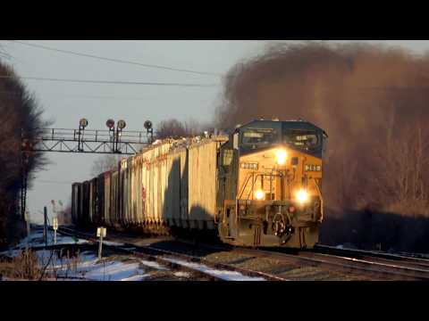 CSX Trash Train Westbound 4K UHD