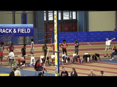 Boys 60m Dash Prelim Heat 1 7A AHSAA Indoor State Championships 2025 Alabama High School Track&Field