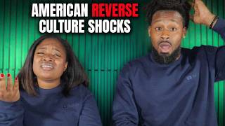 American Couple Reacts to REVERSE CULTURE SHOCKS of Returning to USA