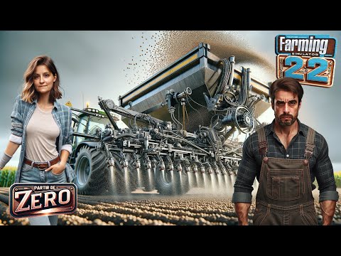 PARTIR DE ZÉRO sur Zielonka / Catsou et Skyzo à la manœuvre !!  #13 [ Farming Simulator 22 ]