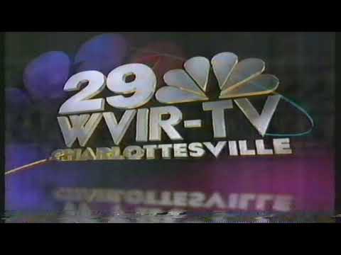 WVIR 29 11 o'clock News opening 1996 Charlottesville, VA