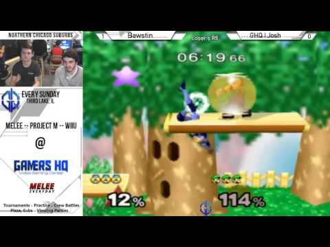 GHQ Weekly [1/24/16] - LR6: GHQ | Josh (Luigi) vs. Bawstin (Sheik)