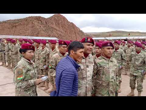 Licenciamiento de Luis y Daner, un viaje al Regimiento Tarapacá en Corocoro. 17/enero/2026