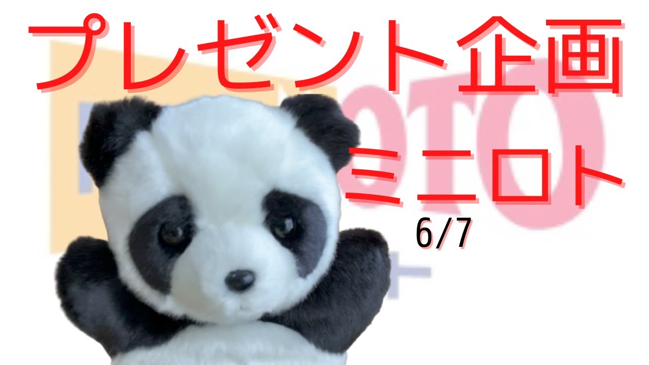 6/7ミニロト当たったらプレゼント企画のエントリー動画