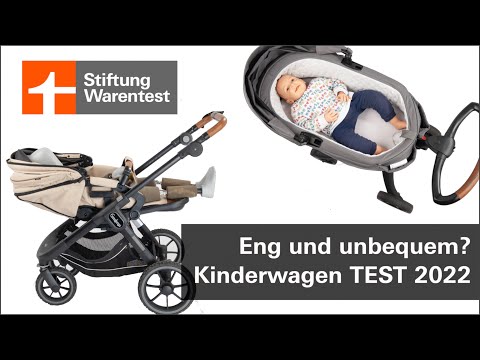 Test Kinderwagen 2022: Emmaljunga & Stokke sind eng + unbequem. Kombikinderwagen Stiftung Warentest