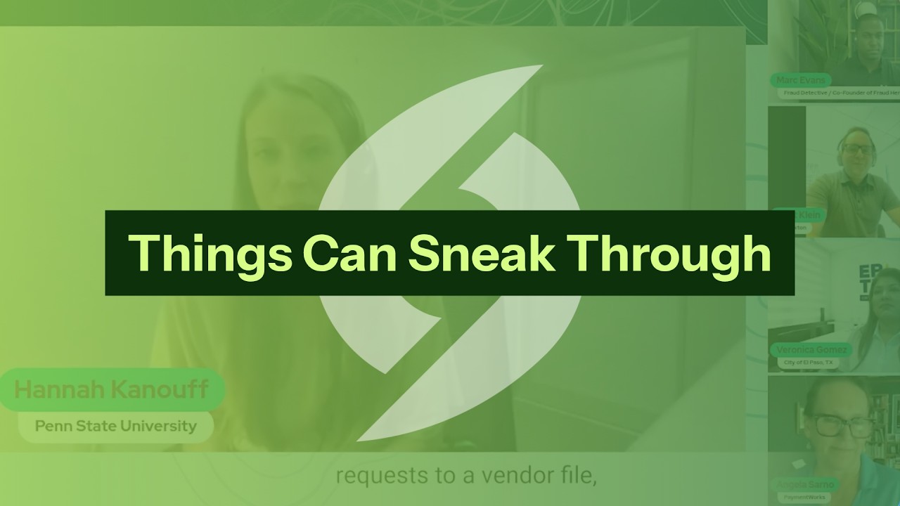 Things Can Sneak Through…